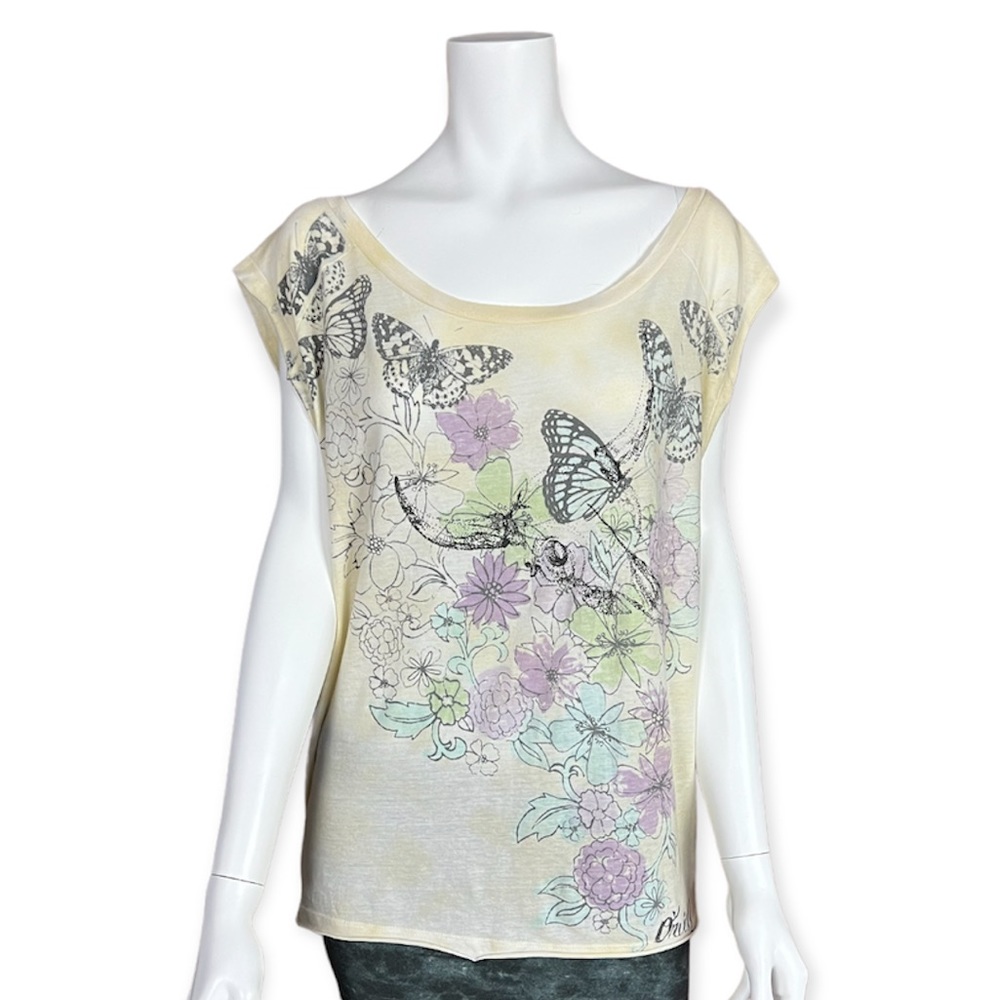 O’Neill Floral Tank Top/Muscle Tee
